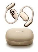 Xiaomi OpenWear Stereo Pro Sand Gold wireless open-ear earbuds with high-resolution sound, Bluetooth 5.4 technology, IP54 water resistance, and long battery life.