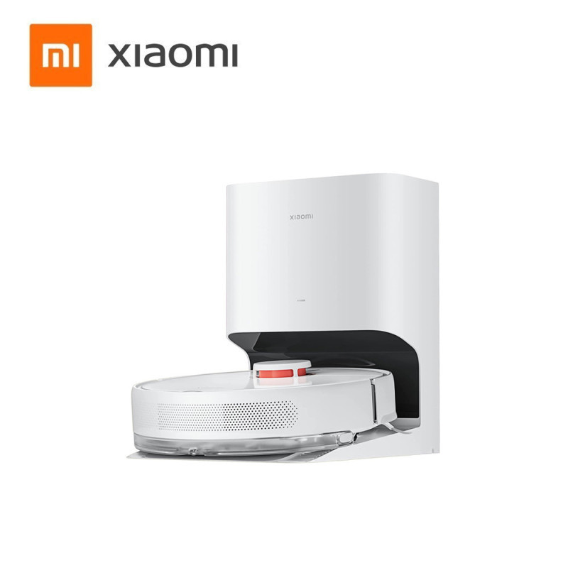 Xiaomi Robot Vacuum X10 with 4000Pa strong suction, LDS laser navigation, 5200mAh battery, 180 minutes of run time, auto dust collection, 2-in-1 vacuum and mopping function, and control via app or voi