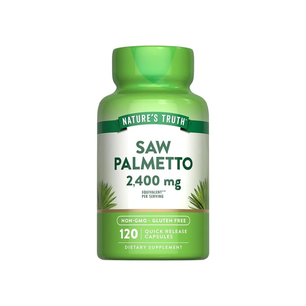 Natures Truth Saw Palmetto Extract 2400mg 120 Capsules