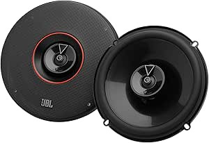 JBL Club 64-6-12 (160mm) Two-Way Car Speaker, 60W RMS, 180W Peak, Sensitivity (@ 2.83V) 93dB, Frequency Response 48Hz – 21kHz, Nominal Impedance 3.0 ohms