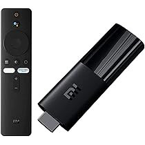 Xiaomi MI USB TV Stick with Bluetooth Voice Remote, designed as a direct replacement for the Xiaomi TV Box S, available in black.