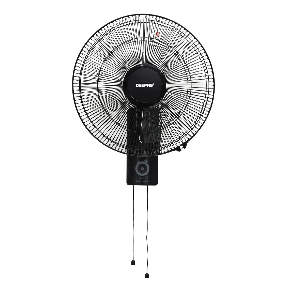 Geepas GF9483 16 Inch Wall Fan features a strong copper motor that provides good performance. It has three speed settings for different cooling needs