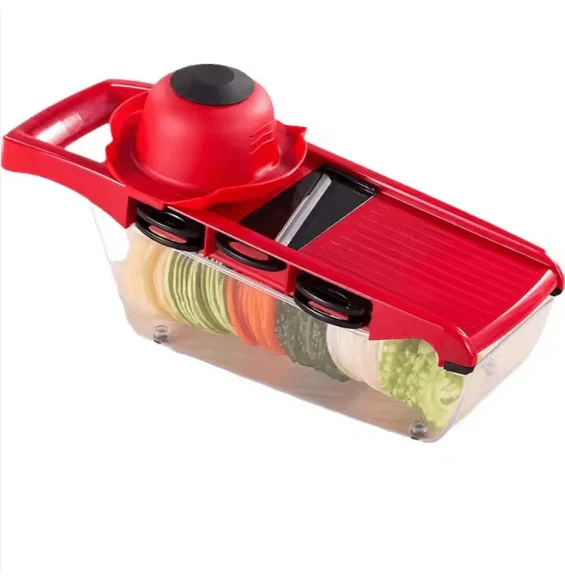 10-in-1 Mandolin Slicer with 6 Blades and Bonus Peeler