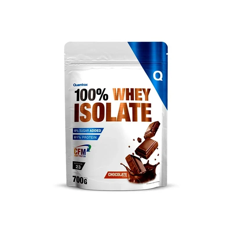 Quamtrax 100% Whey Isolate – Premium Fast-Absorbing Protein for Muscle Growth & Recovery (23 Servings)