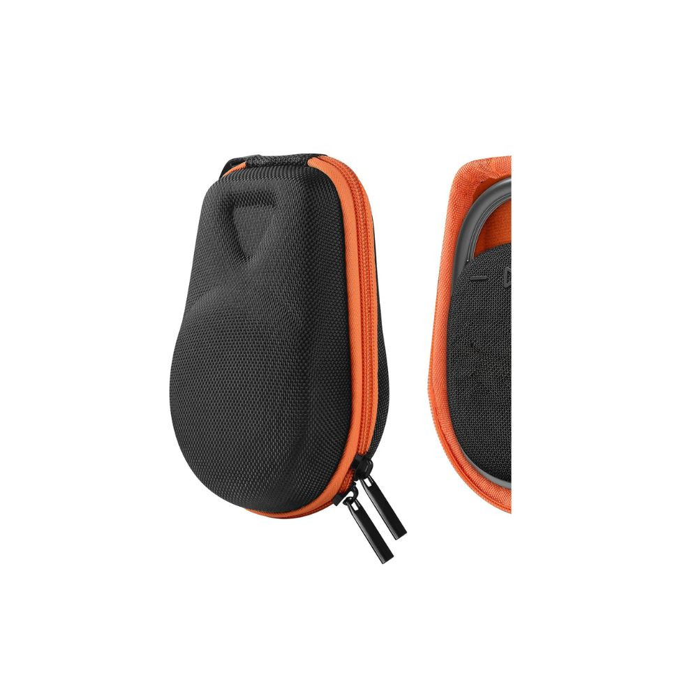 Shield Speaker Case Compatible with JBL Clip 5 Portable Speaker Case Replacement Hard Shell Travel Carrying Bag with Cable Storage (Black)