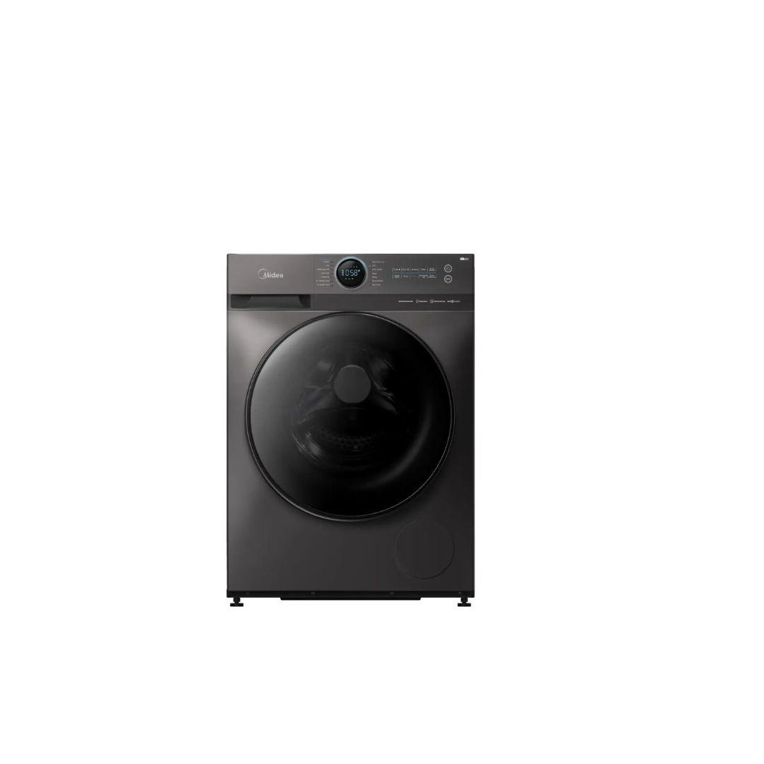 Midea Freestanding 8 Kg Front Load Fully Automatic Smart Washer Dryer, MF200D80WBT-GCC (6 Kg Dry, 1400 RPM)
