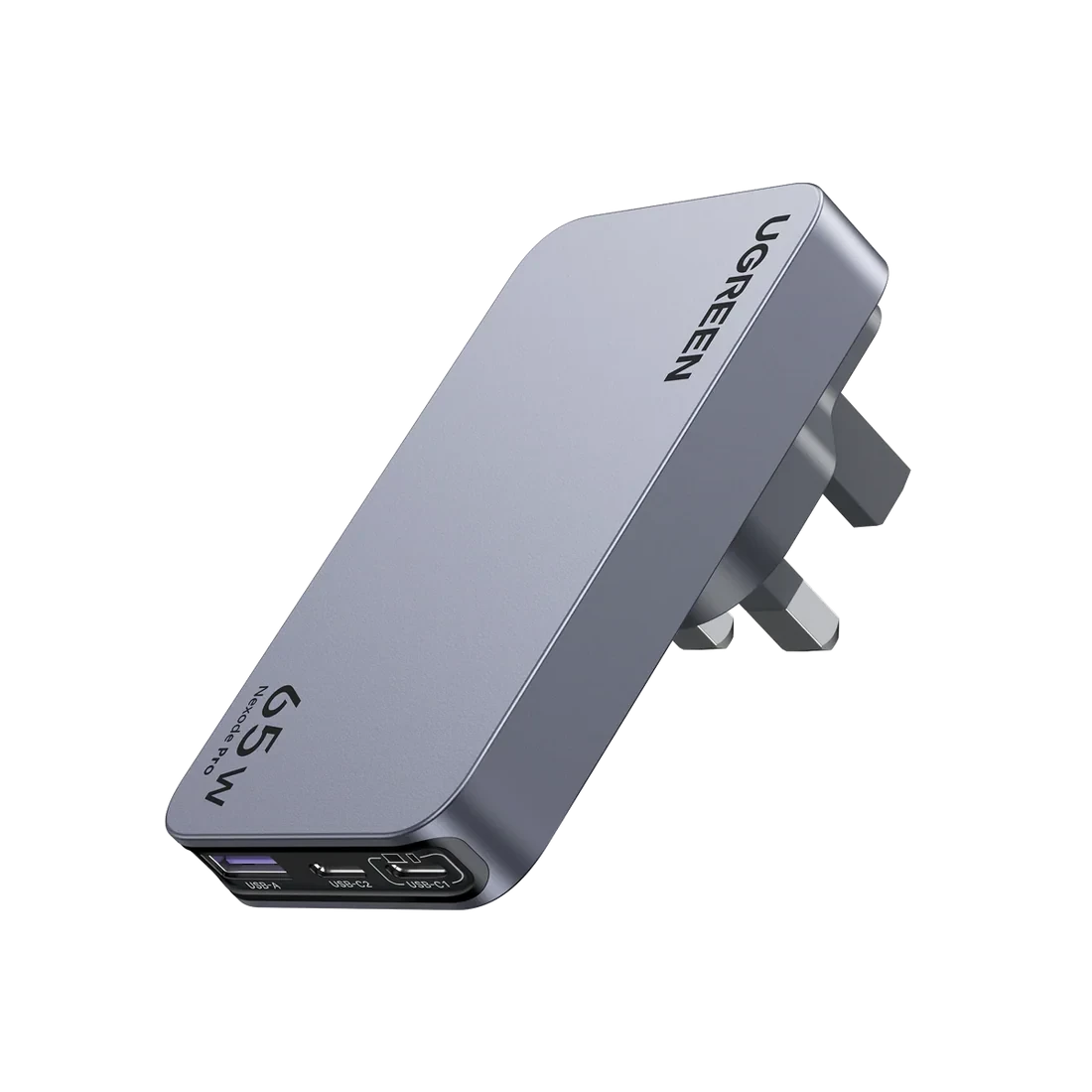 UGREEN Nexode Pro Charger Fast GaN Ultra-Slim 3-Port 65W