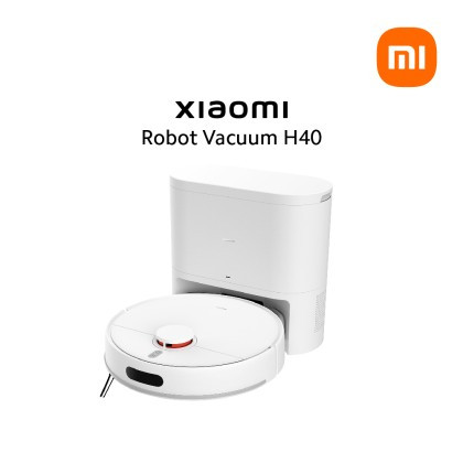 Xiaomi H40 Robot Vacuum features ultra-strong suction power of 10000Pa, smart LDS navigation for efficient cleaning, automatic dust bin emptying, a runtime of up to 180 minutes,