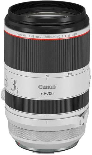 Canon RF 70-200mm F2.8 L IS USM Lens For Canon Mirrorless Camera, Silver