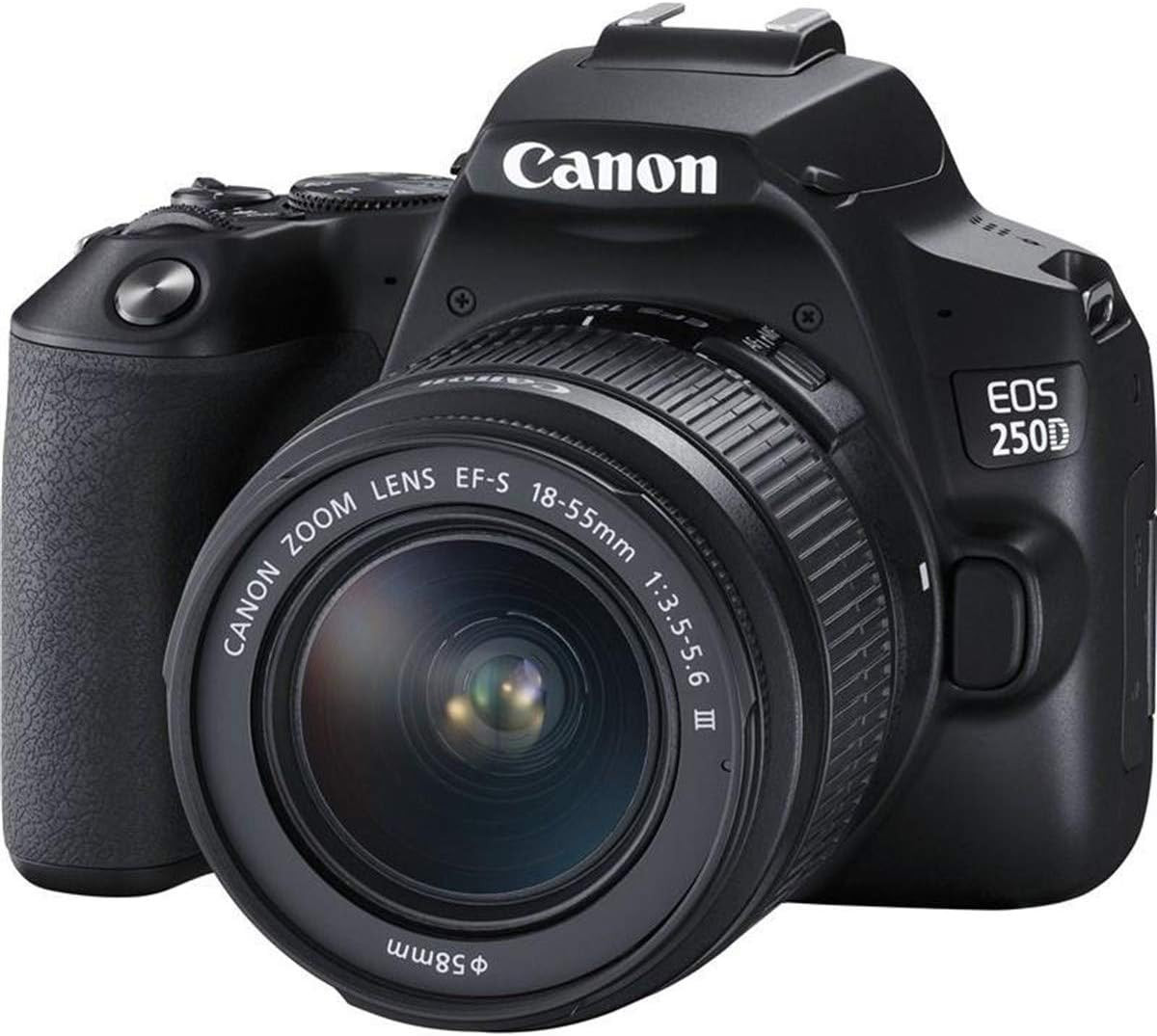 Canon EOS 250D DSLR Camera With EFS 18-55 DC III Lens Kit