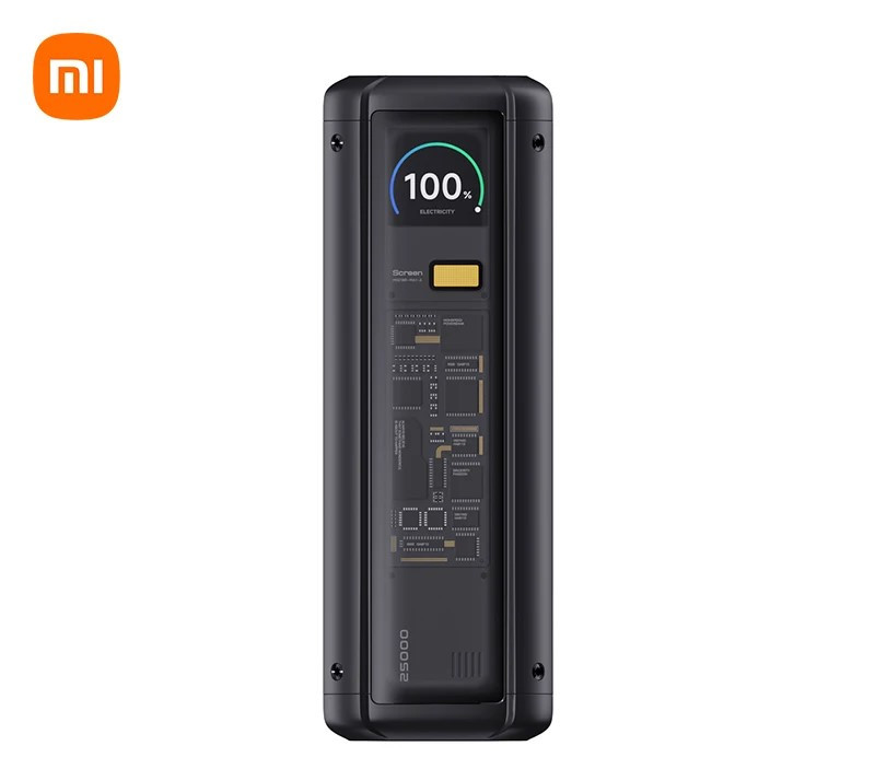 Xiaomi 212W HyperCharge Power Bank 25000mAh – A powerful portable charger that charges super fast, ideal for keeping your devices powered on the go.