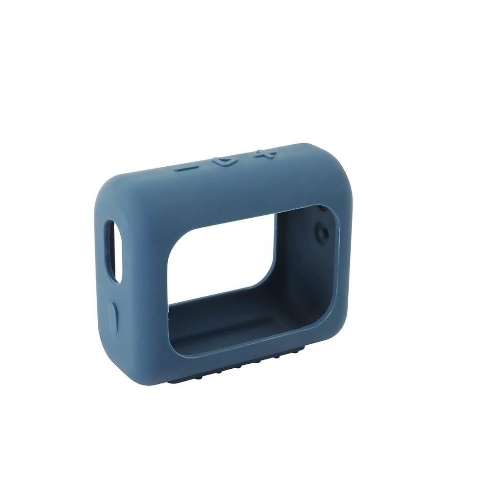 Bluetooth speaker Replacement Silicone housing Compatible with JBL GO3 Ultra Light Portable Waterproof Echo (Blue)