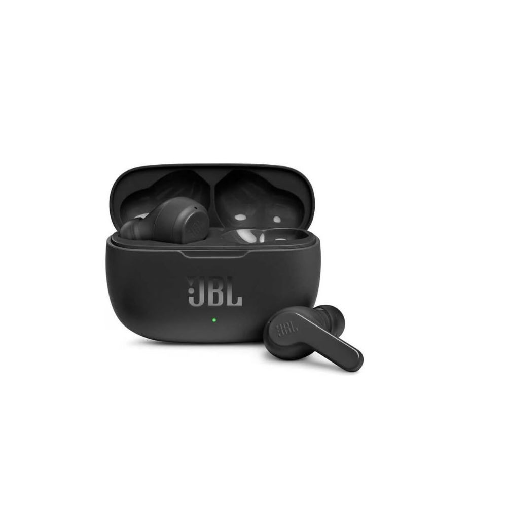 Wave 200 True Wireless Earbuds – Deep Bass, Bluetooth 5.0, Long Battery Life, Black