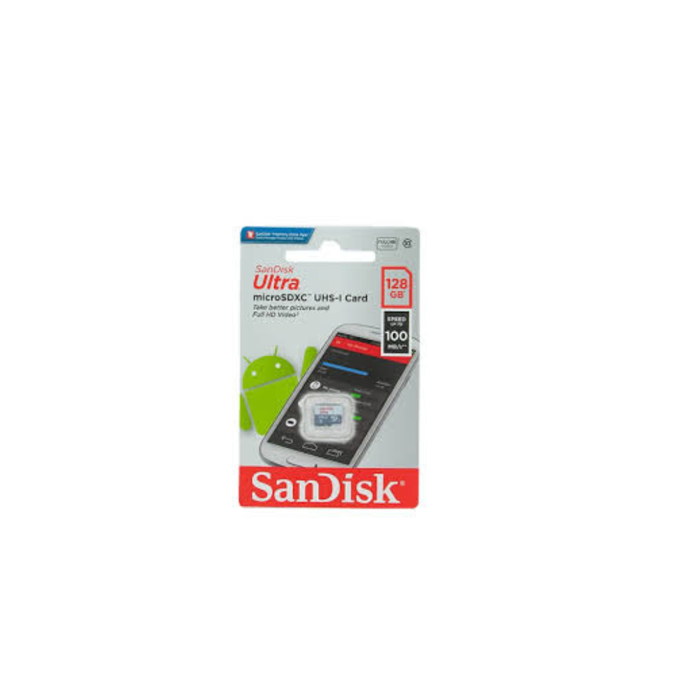 SanDisk Ultra SDXC UHS-I Micro SD Card 128GB Grey