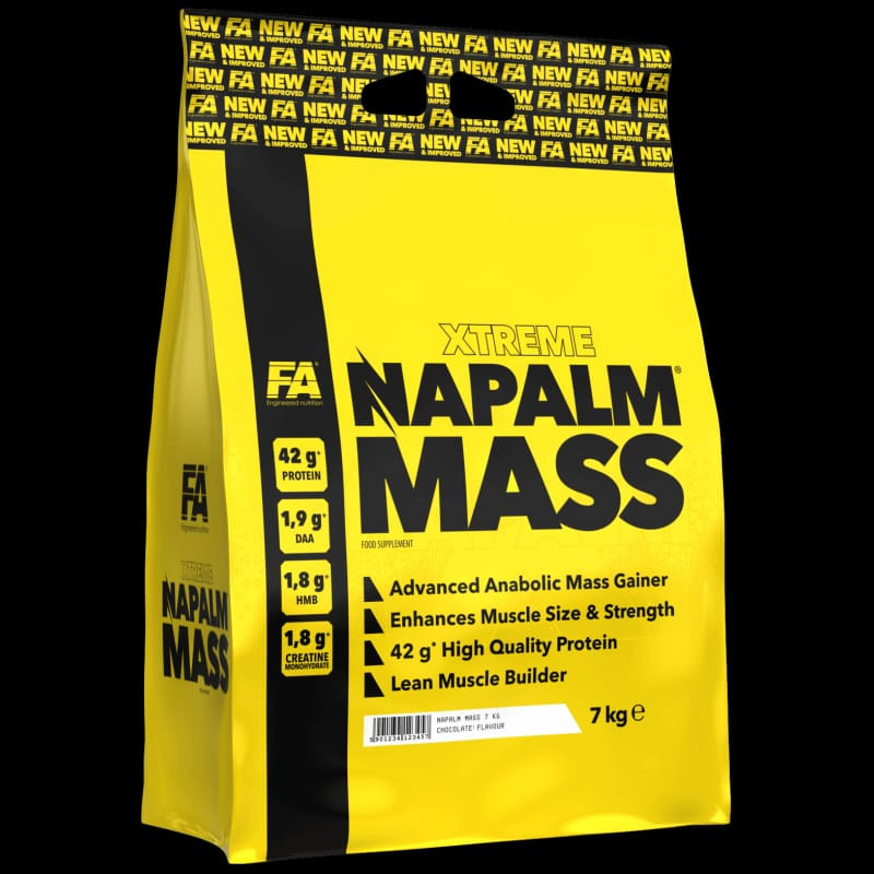 FA Xtreme Napalm Mass 7Kg – Ultimate Muscle Mass Gainer for Size, Strength & Recovery