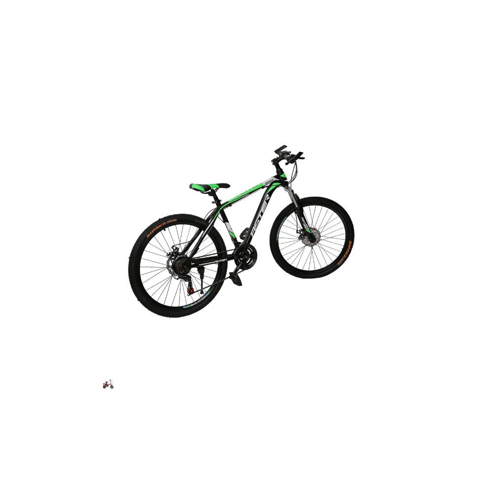 Aster Tsz-S Bike 21 Speed, Black Green (26 Inch)