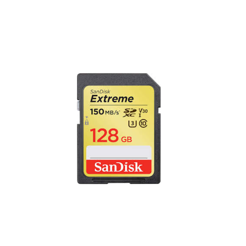 SanDisk Extreme UHS-I SDXC Memory Card 128GB