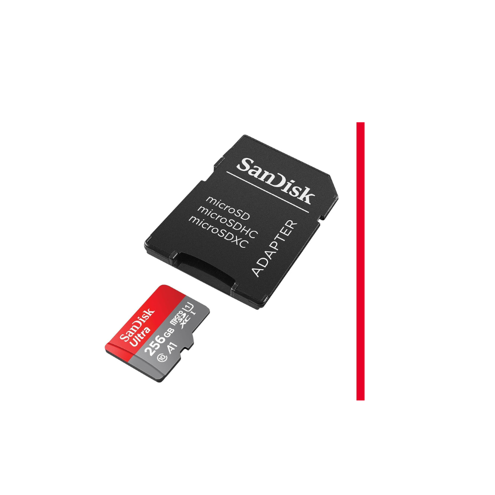 SanDisk Memory Card Micro SD Ultra Plus With Adapter 160MB/S 256GB (International Version)