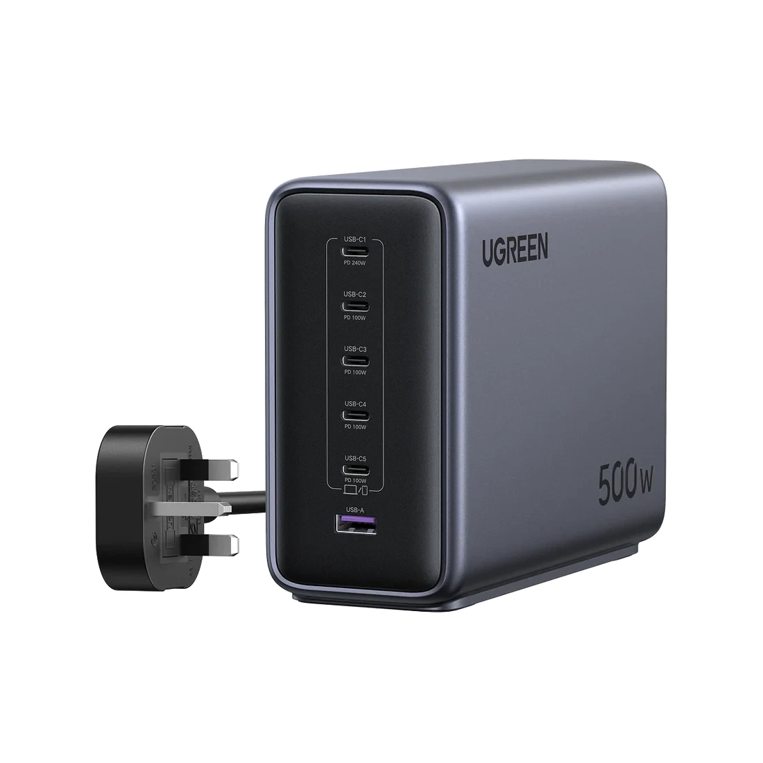 UGREEN Nexode Charger Desktop 6-Port 500W