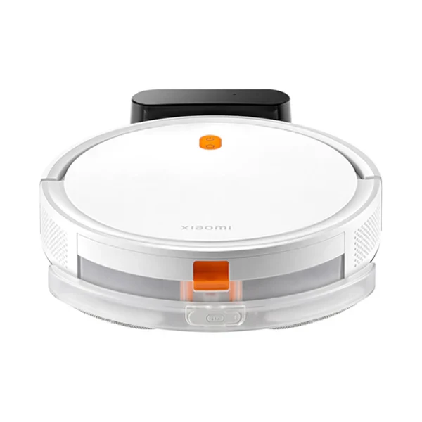Xiaomi's Robot Vacuum E5 is a two-in-one device that works as both a vacuum and a mop. It has strong suction with 2000Pa power, making it effective at picking up dirt and dust.