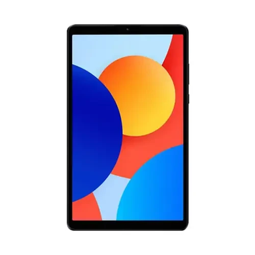 Xiaomi Redmi Pad SE with an 8.7-inch FHD+ display, graphite gray color, 4GB RAM, 64GB storage, powered by Snapdragon processor, features Dolby Atmos dual speakers and offers long battery life.