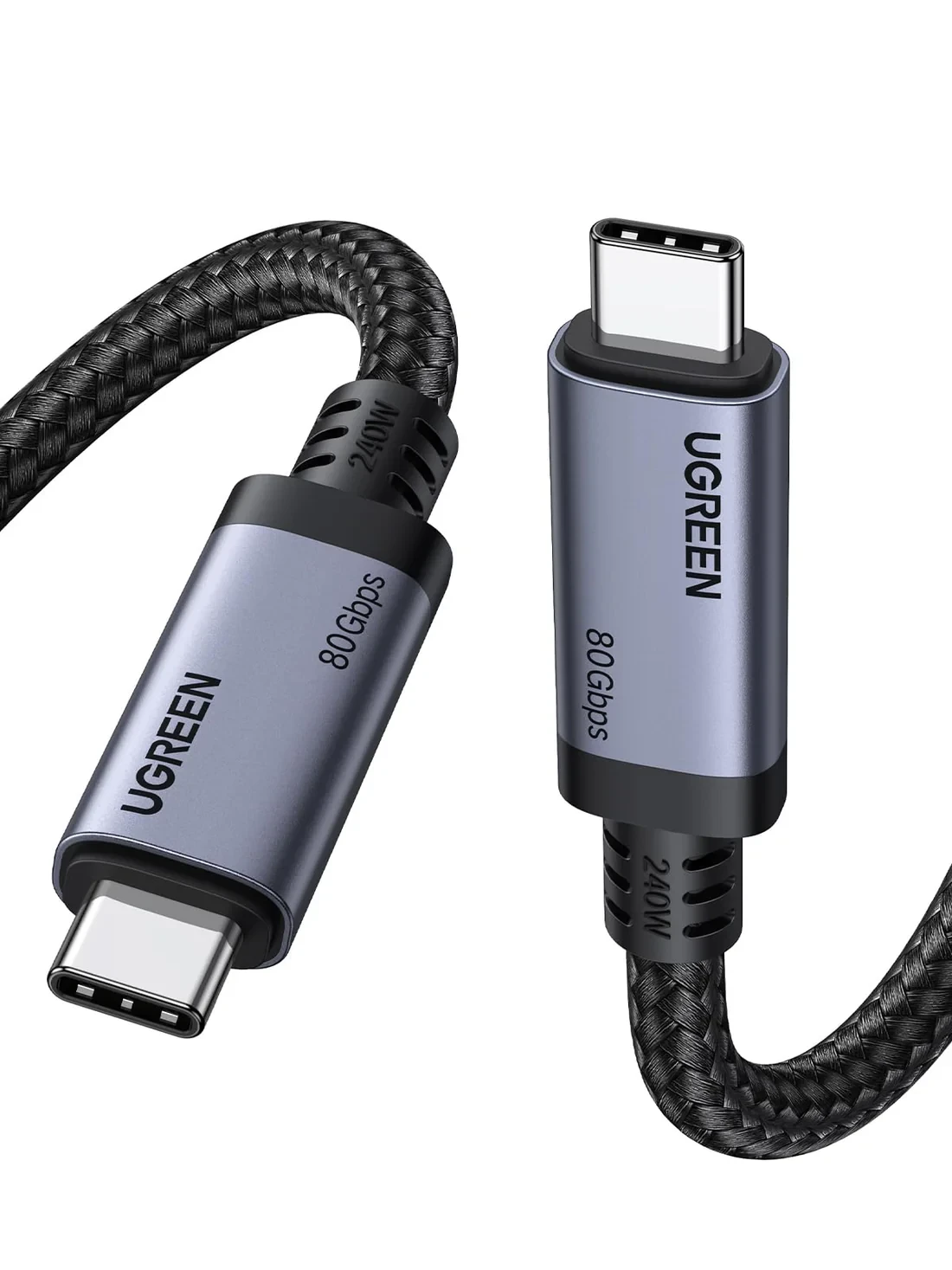 UGREEN Cable USB-C Gen4 240W (80Gbps, USB 4.0, 16K/8K 60Hz)