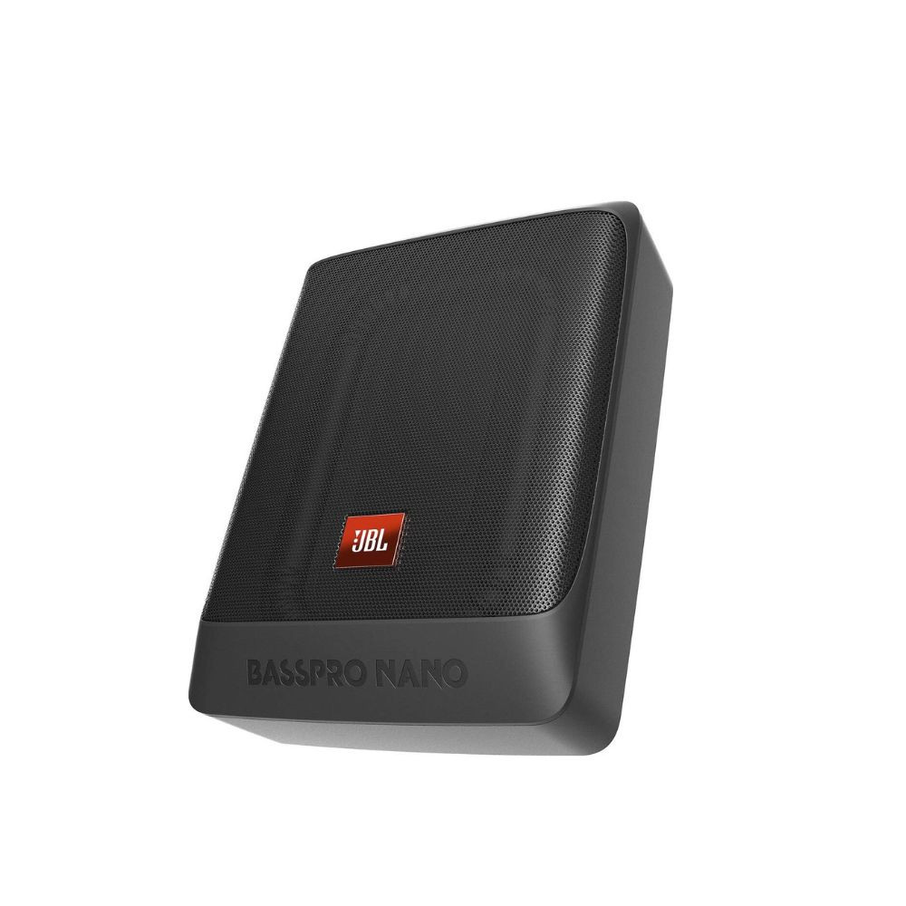 JBL BassPro Nano Compact Powered Underseat Subwoofer (100W RMS, 200W Peak, 6"x8")