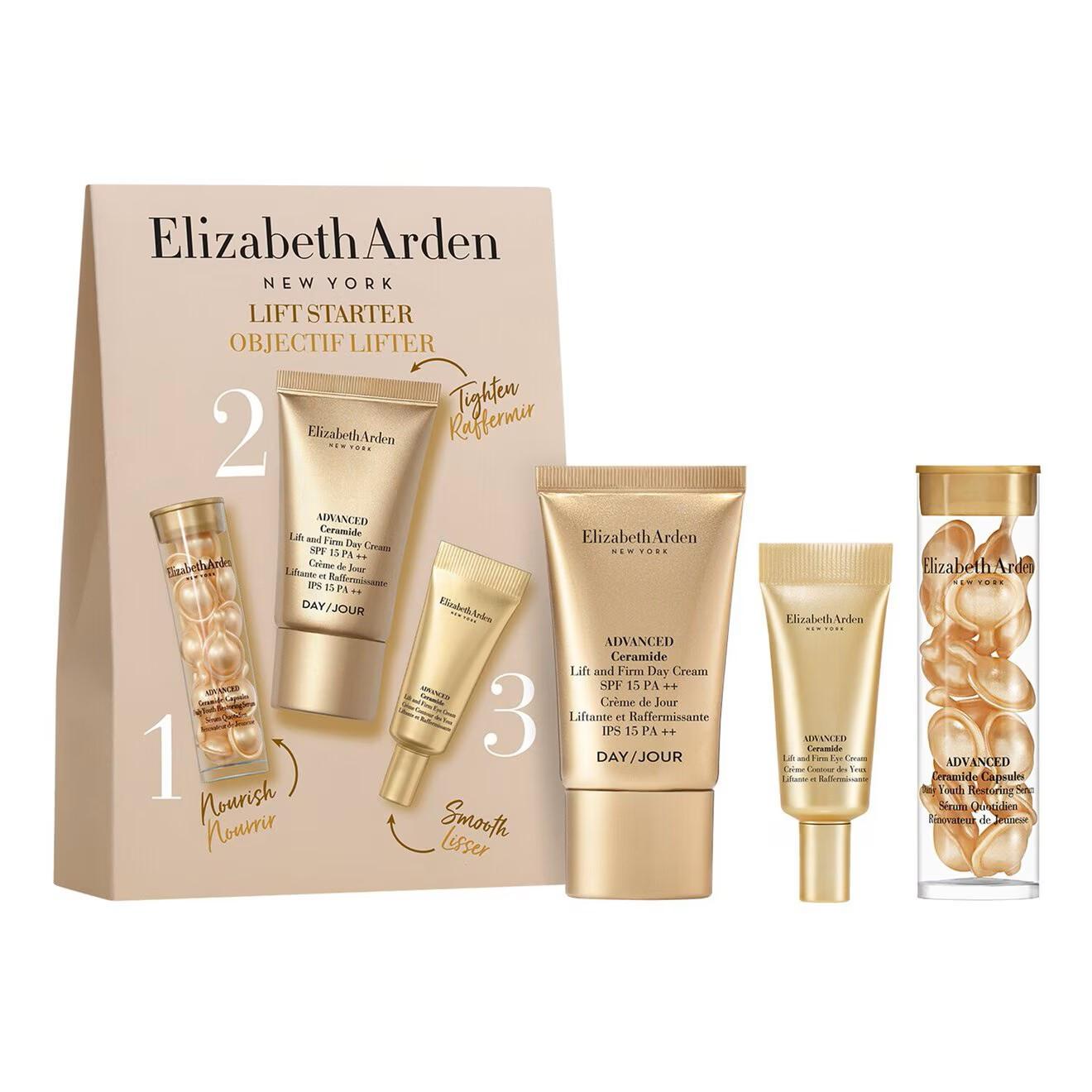 SEPHORA Travel Essentials Lift Starter 3-Piece Gift Set