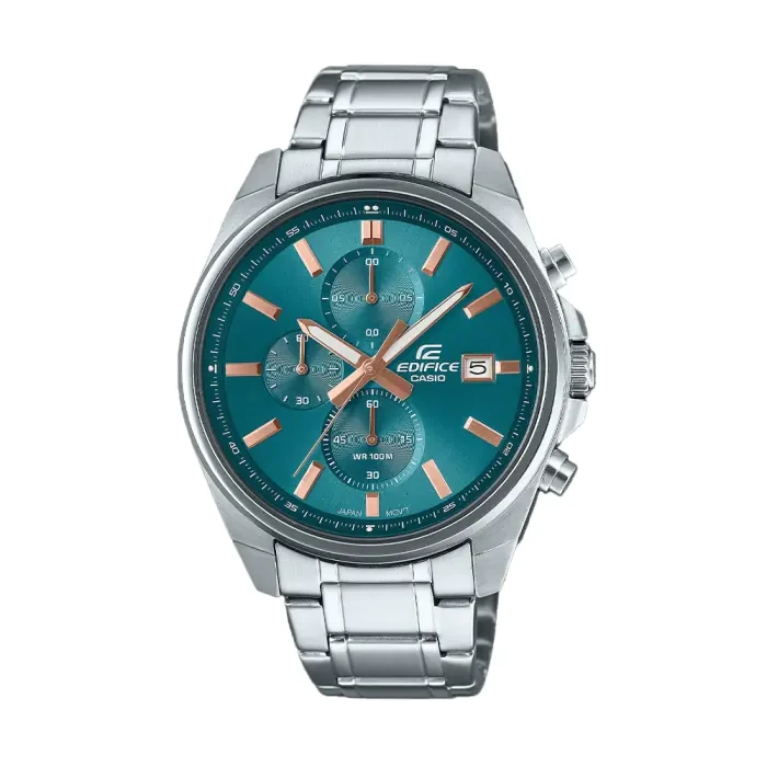 Edifice Standard Chronograph Stainless Steel Men Watch EFV-610DE-2AUDF