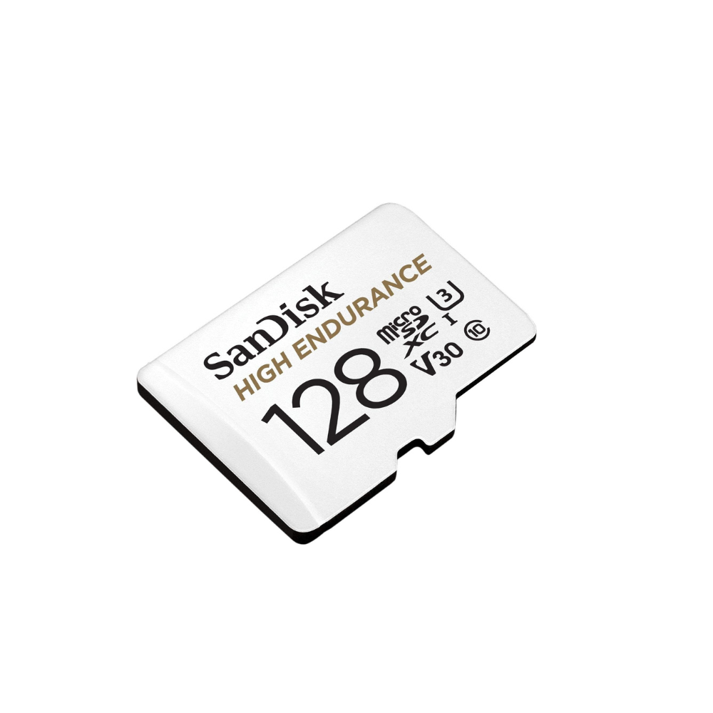 SanDisk High Endurance XC-I Memory SB Card 128GB White