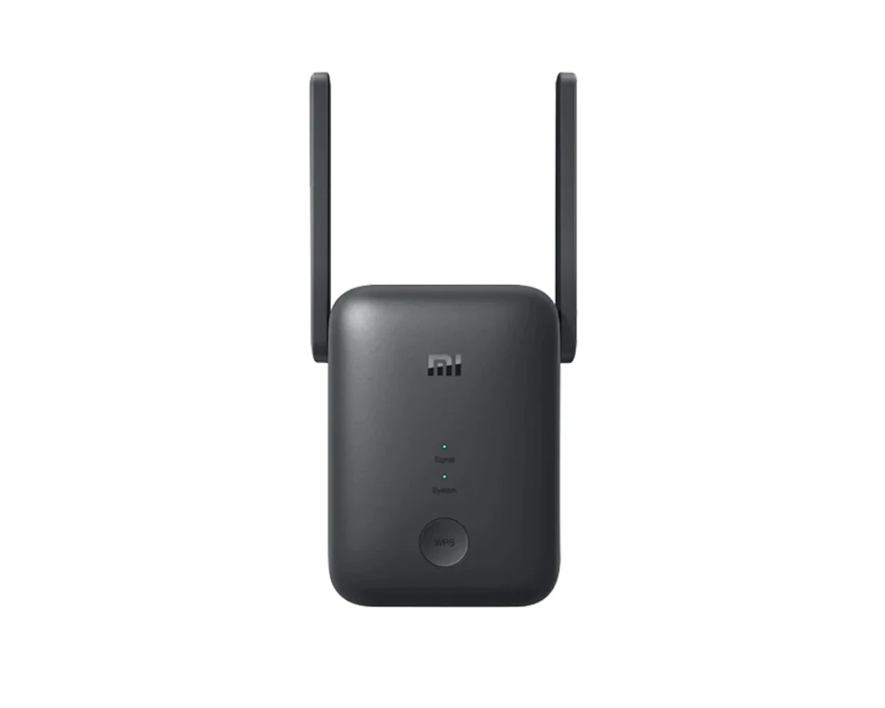 Xiaomi Mi WiFi Range Extender AC1200 Dual Band (2.4GHz5GHz) comes with a smart signal indicator, allows access point mode, has an Ethernet port, supports Smartlink, and is available in black.