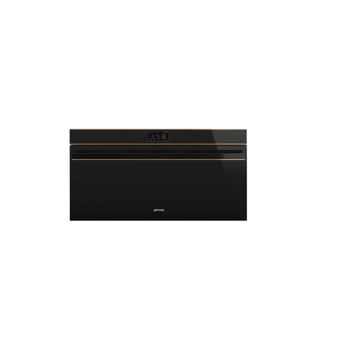 SMEG Dolce Stil Novo Aesthetic Built-In Thermo-Ventilated Oven, SFPR9604TNR (47.5 x 89.6 x 57.1 cm, 85 L)