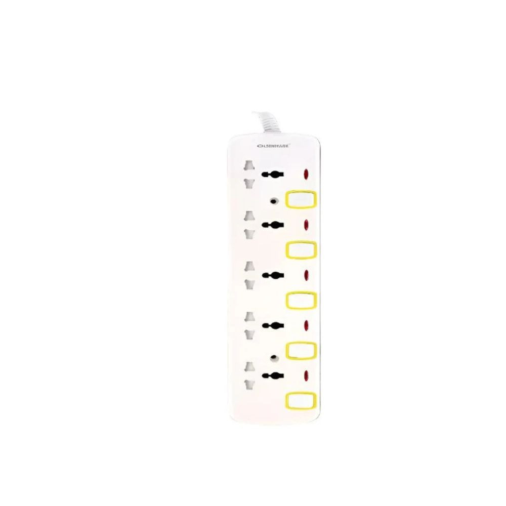 5 Way Extension Socket with Surge Protection and LED Indicator