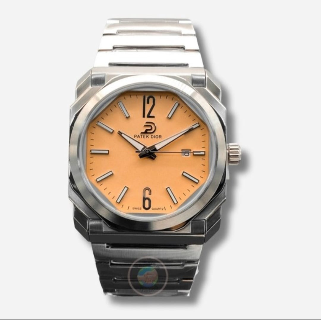 Patek Dior Nautilus Style Watch – Swiss Movement 316 Stainless sword Luxury timer