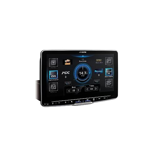 Alpine iLX-F905D Car Radio with 9 Inch Touch Screen, DAB+, 1-DIN Installation Housing, Apple CarPlay Wireless and Android Car Support