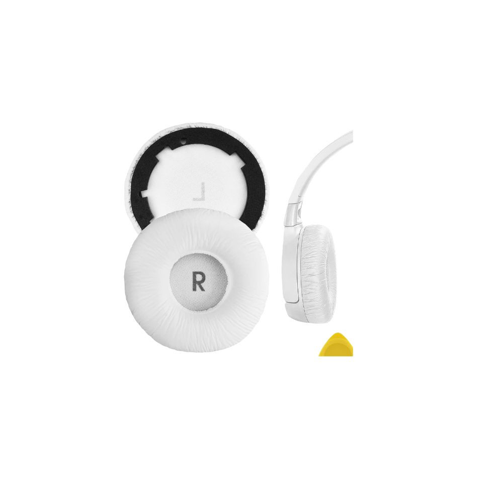 Geekria QuickFit Leatherette Replacement Ear Pads for JBL T600BTNC, Tune 600BTNC