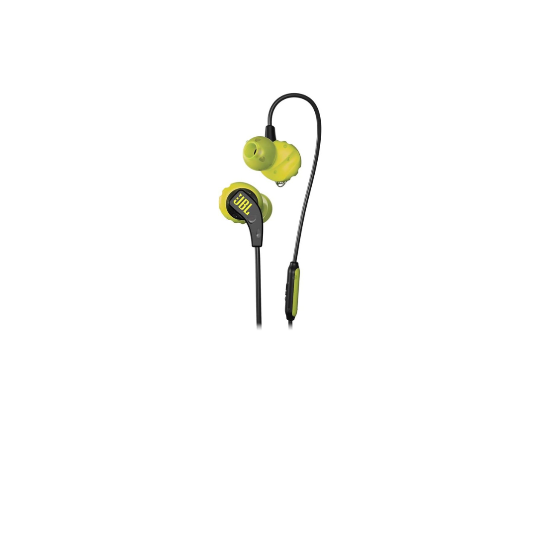 Renewed - Endurance Run, in-Ear Sport Headphone with One-Button Mic/Remote YELLOW