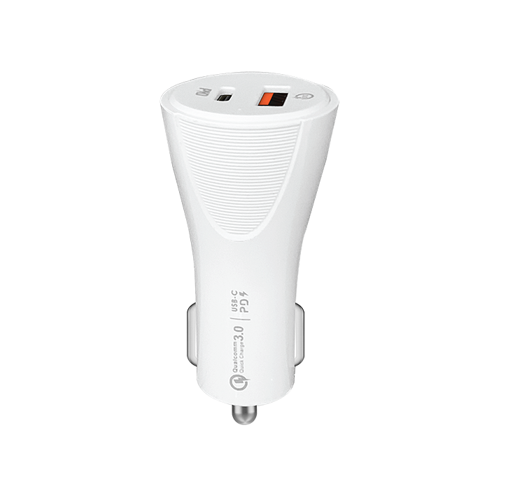 Nyork Dual Port USB Car Adapter | Fast Charging Car Charger | 12V–24V Universal USB Charger for Phones & Tablets