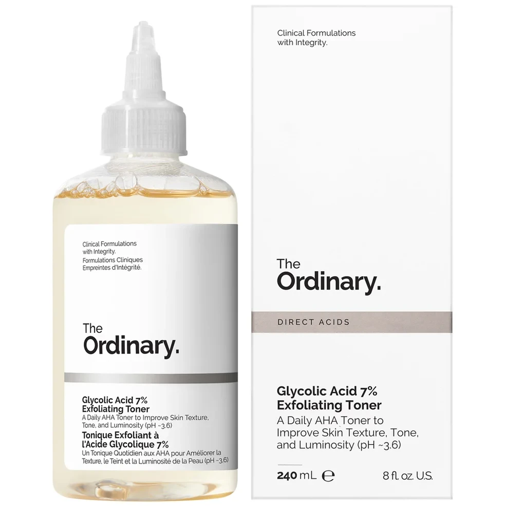 The Ordinary Glycolic Acid 7% Exfoliating Toner 240ml